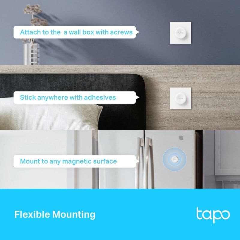 TP-Link Tapo S200D - Interruptor regulador de intensidade inteligente, fácil instalação