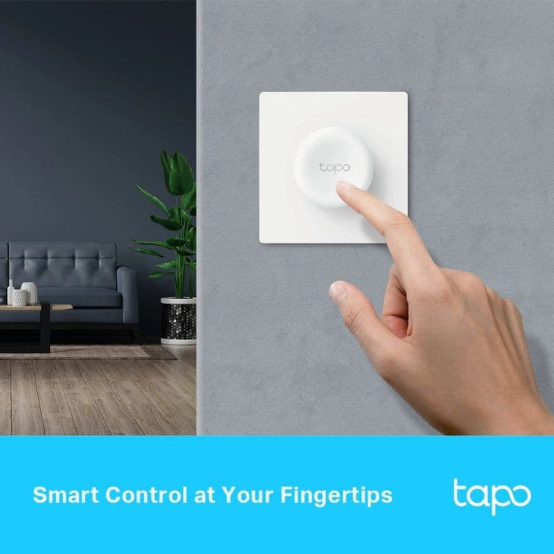 TP-Link Tapo S200D - Interruptor regulador de intensidade inteligente com smart control