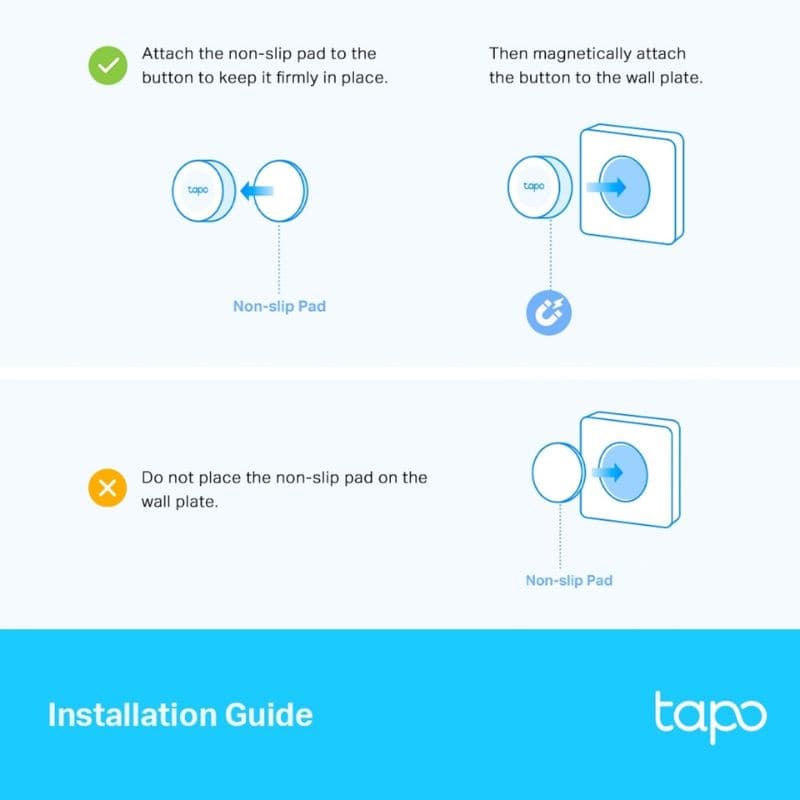 TP-Link Tapo S200D - Interruptor regulador de intensidade inteligente manual de instalação