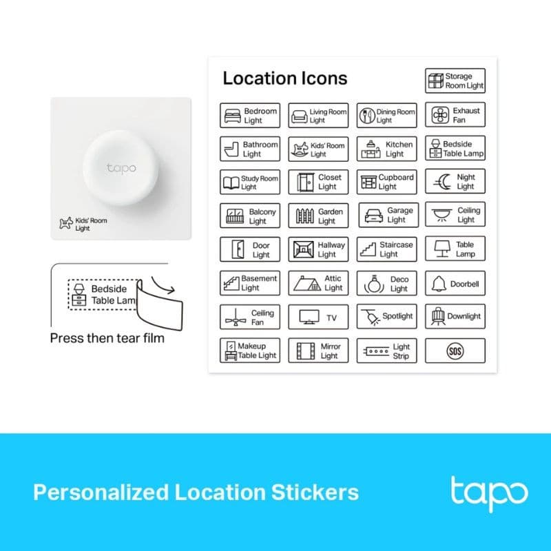 TP-Link Tapo S200D - Interruptor regulador de intensidade inteligente características