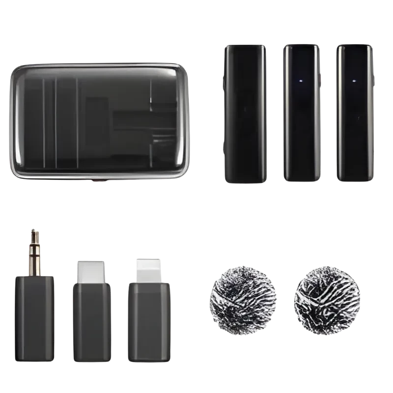  Boya LINK - Sistema de Micrófono Inalámbrico All-in-One (USB-C / Lightning / Jack 3.5mm) - Ítem1