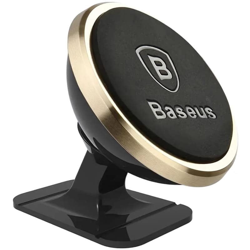 Baseus SUCX140015 Dorado - Soporte de teléfono para coche