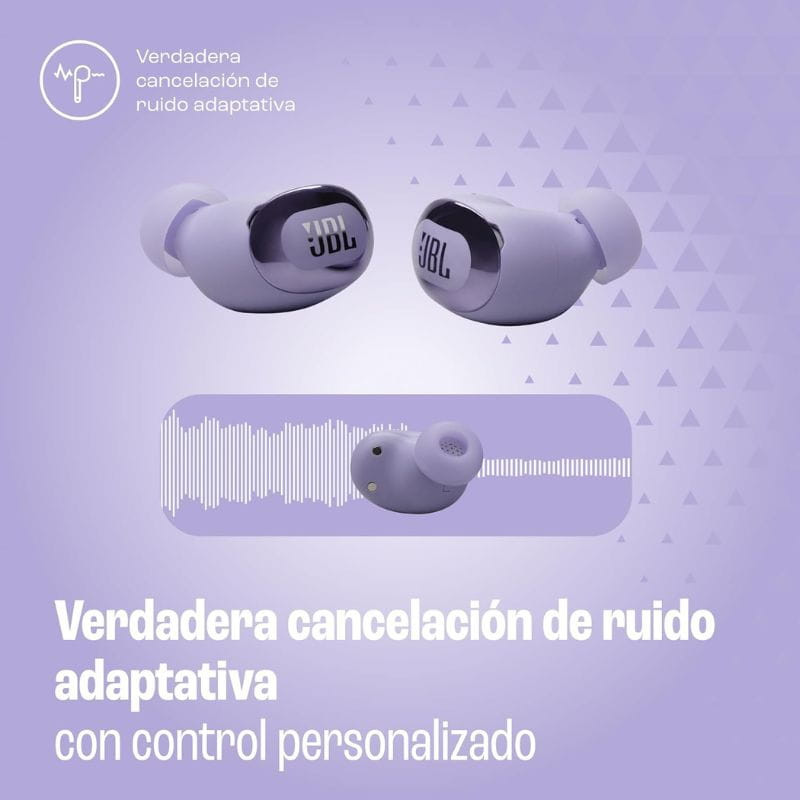 JBL Live Buds 3 Violet avec annulation du bruit - Écouteurs Bluetooth - Ítem4