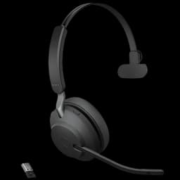 Jabra Evolve2 65 Mono - Auscultadores sem fios com microfone