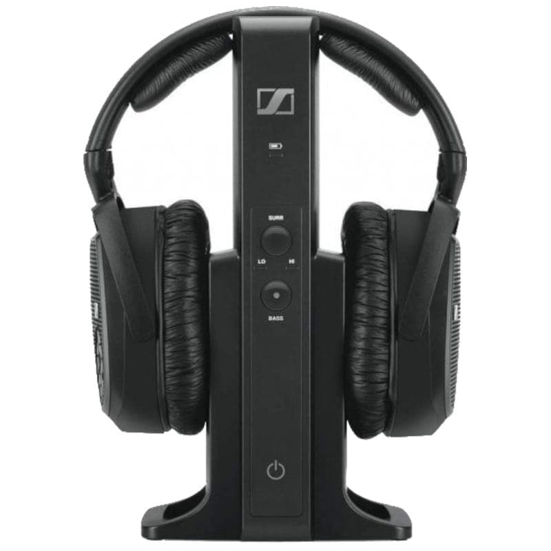 Parte frontal de Sennheiser RS175-U Transmisor Negro