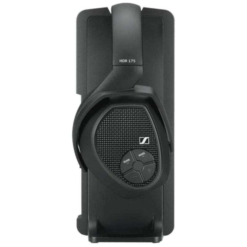 Lateral izquierdo  de Sennheiser RS175-U Transmisor Negro