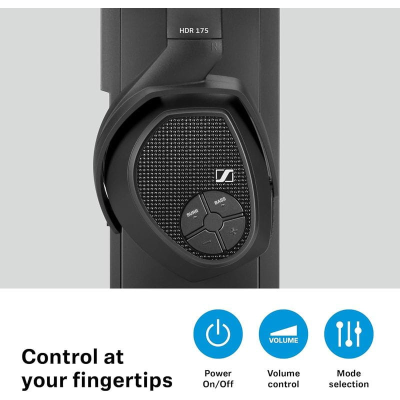 Sennheiser RS175-U Transmissor Preto - Item5