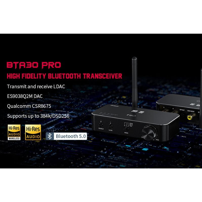 Transmisor y Receptor Bluetooth FiiO BTA30 Pro - Ítem5