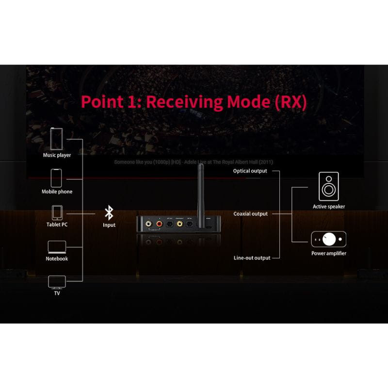 Transmisor y Receptor Bluetooth FiiO BTA30 Pro - Ítem3