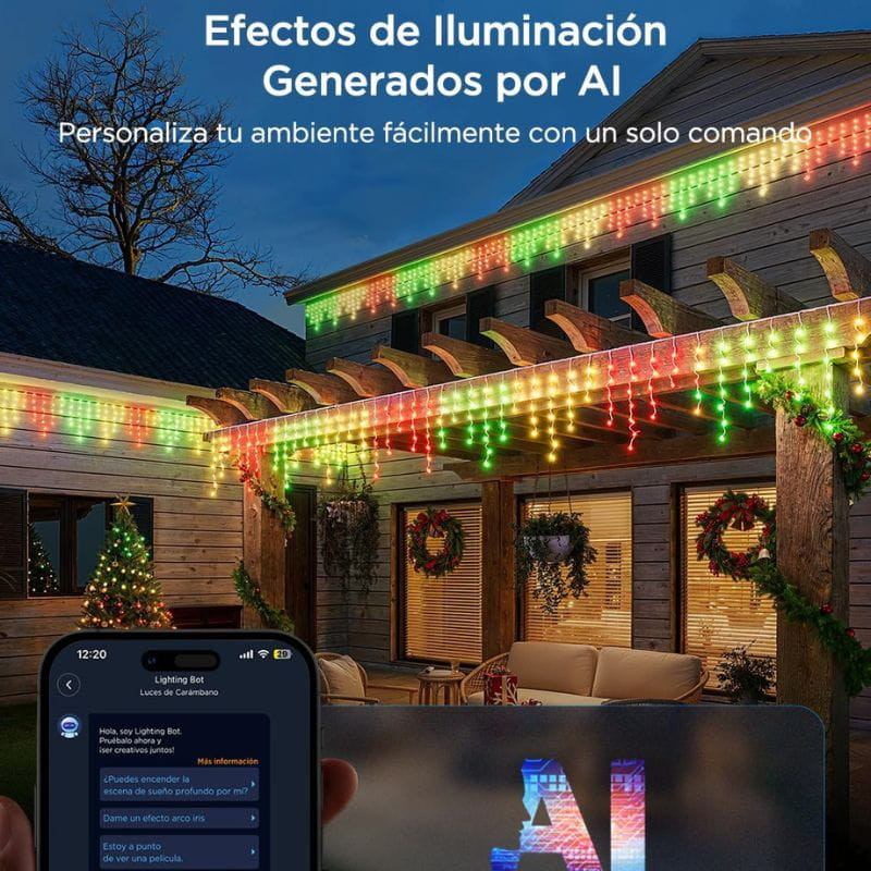 Govee H70D1 Icicle Lights - Iluminación LED - Ítem3