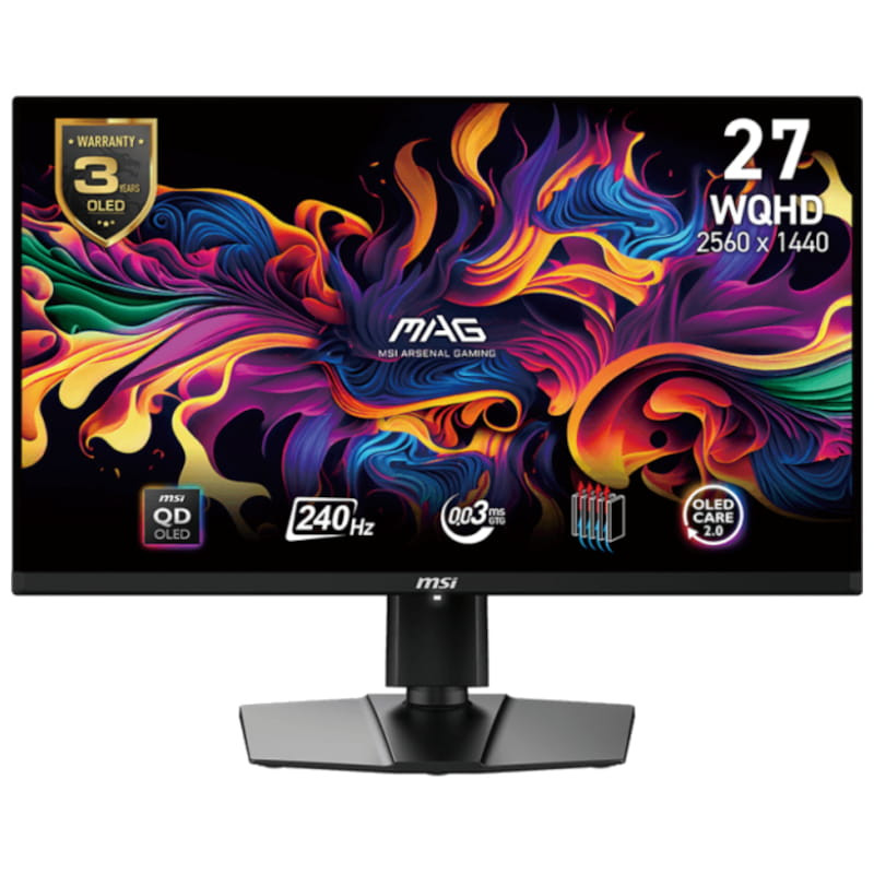 MSI MAG 271QPXDE E2 27 QHD QD-OLED 240 Hz Negro - Monitor Gaming - Ítem