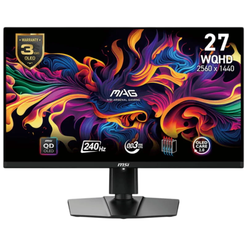 MSI MAG 271QPXDE E2 27 QHD QD-OLED 240 Hz Negro - Monitor Gaming - Ítem