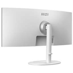 MSI Modern MD342CQPW 34 2K QHD VA Courbé UltraWide 120 Hz Freesync Premium Arrière Gauche