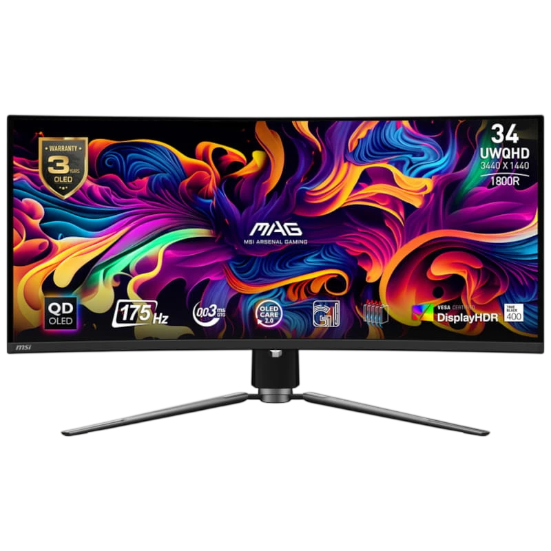 MSI MAG 341CQPDE 34 QD-OLED 2K QHD incurvé UltraWide 175 Hz - Ítem