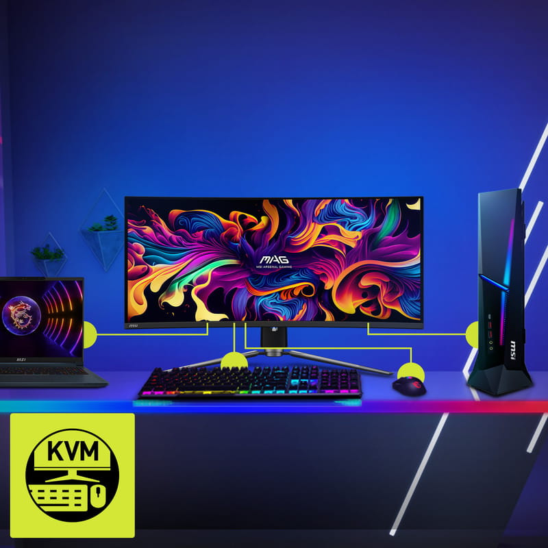 MSI MAG 341CQPDE 34 QD-OLED 2K QHD Curvo UltraWide 175 Hz - Ítem5