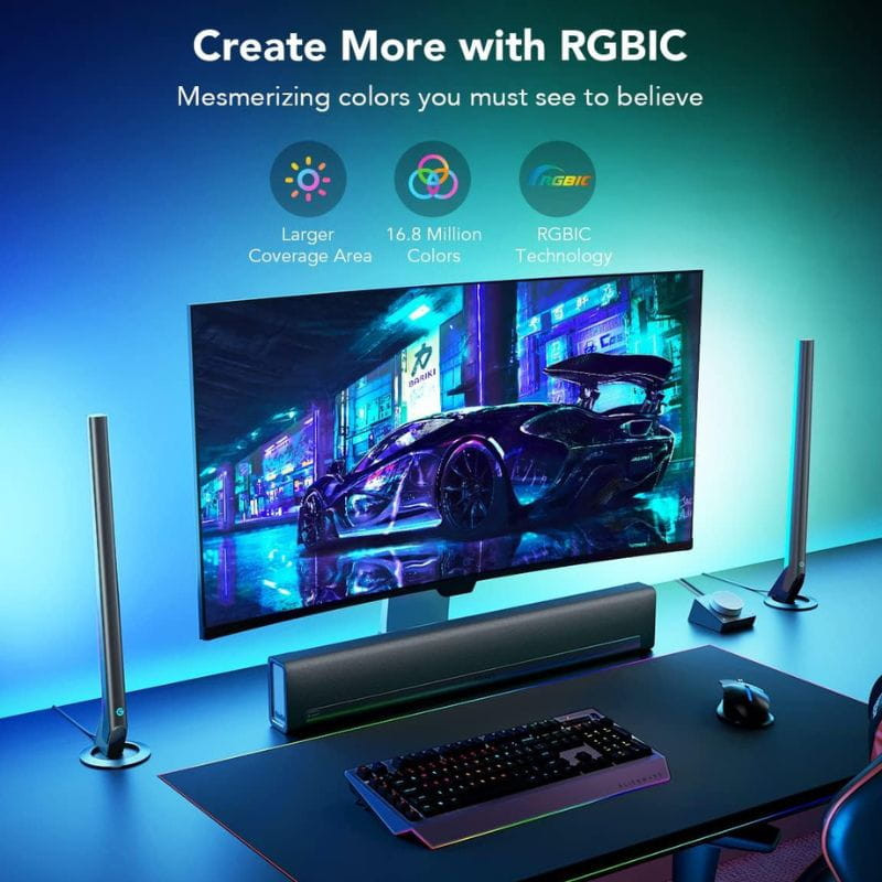 Govee H6047 RGBIC - Barras de luz Gaming - Item5