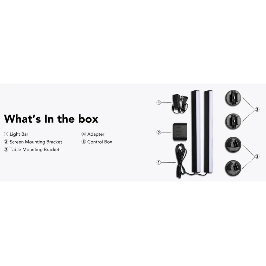 Barres lumineuses Govee RGBIC pour téléviseurs de 45 à 70 pouces H6046 - Éclairage LED intelligent Wi-Fi - Ítem7