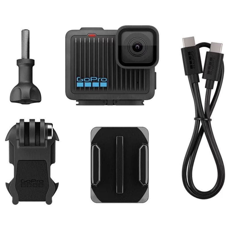 GoPro Hero 4k Ultra HD 12MP Preto, conteúdo da caixa