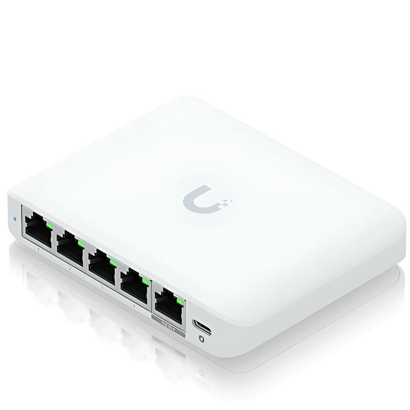 Ubiquiti UniFi Flex Mini 5 Puertos PoE+ - Switch gestionado - Ítem1