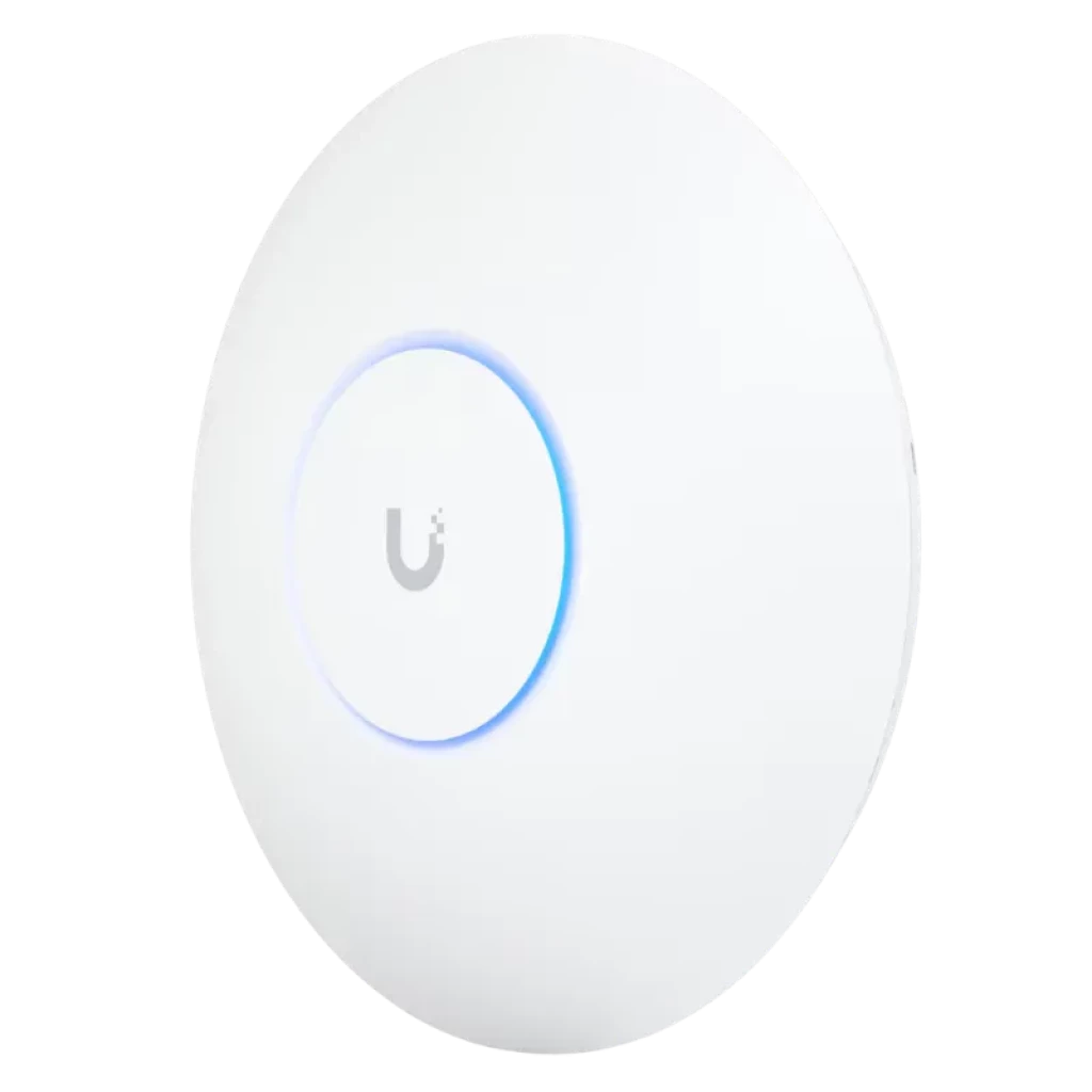 Vista frontal do ponto de acesso Ubiquiti U6 Enterprise In-Wall WiFi 6E - Item1