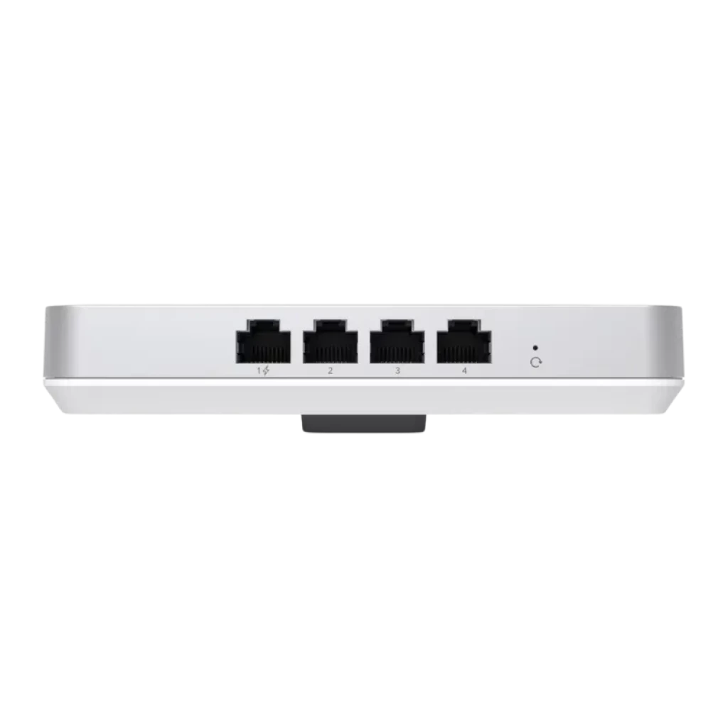 Vista frontal do ponto de acesso Ubiquiti U6 Enterprise In-Wall WiFi 6E - Item6