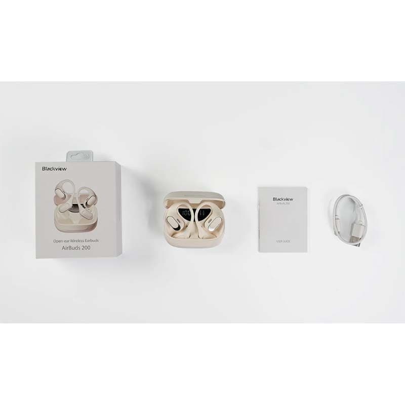 Auriculares sem fios Blackview Airbuds 200 TWS Branco O que vem na caixa