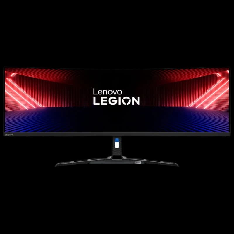 Lenovo Legion R45w-30 44.5 DQHD Curvo Ultrawide 170 Hz FreeSync Premium Negro - Monitor Gaming Vista Frontal