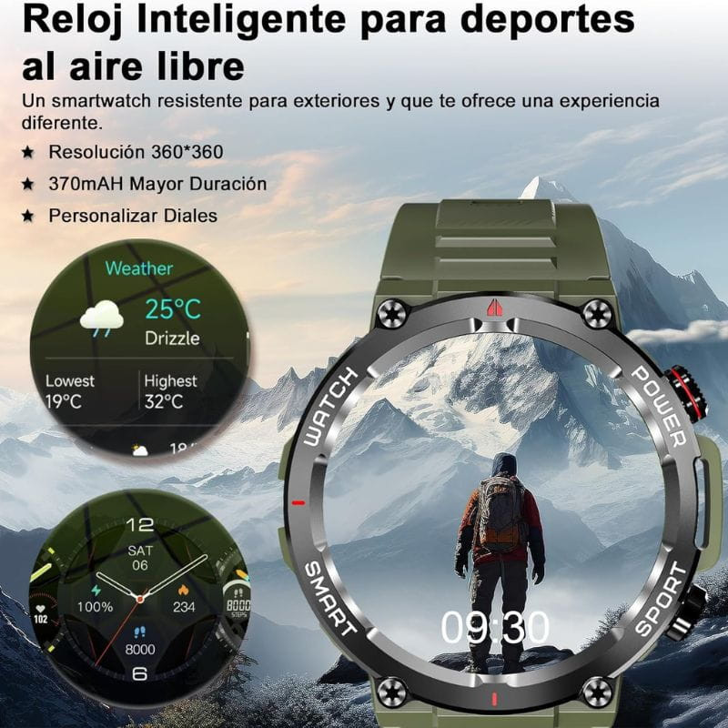 Blackview W50 Verde - Reloj inteligente - Ítem7