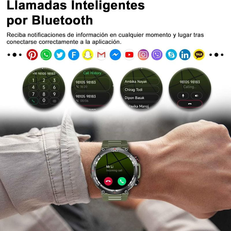 Blackview W50 Verde - Reloj inteligente - Ítem6