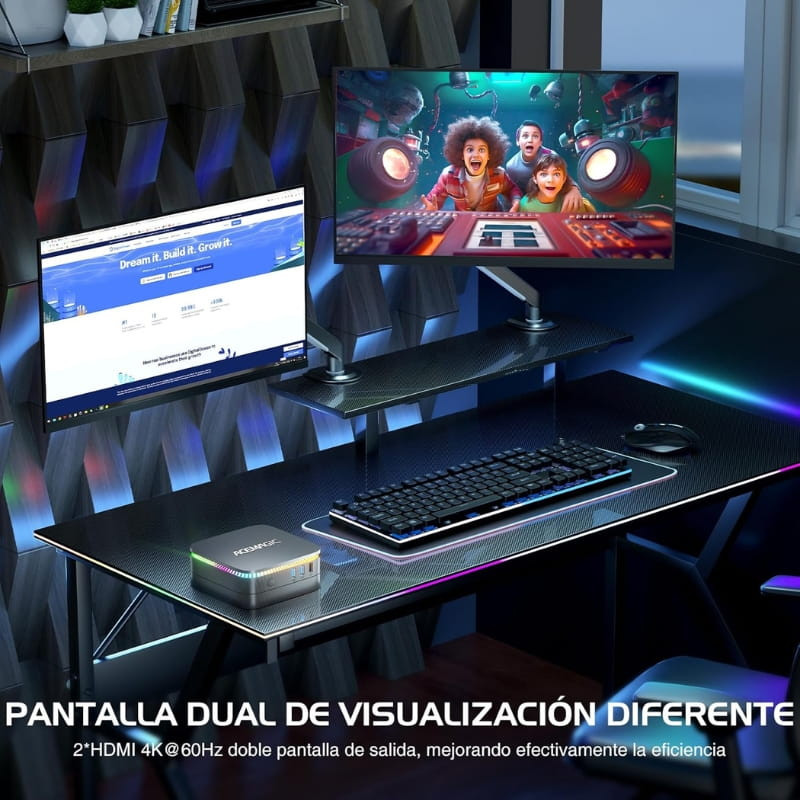 AceMagic AK1 Plus Intel Alder Lake N95 16Go/512Go Noir - Ítem4