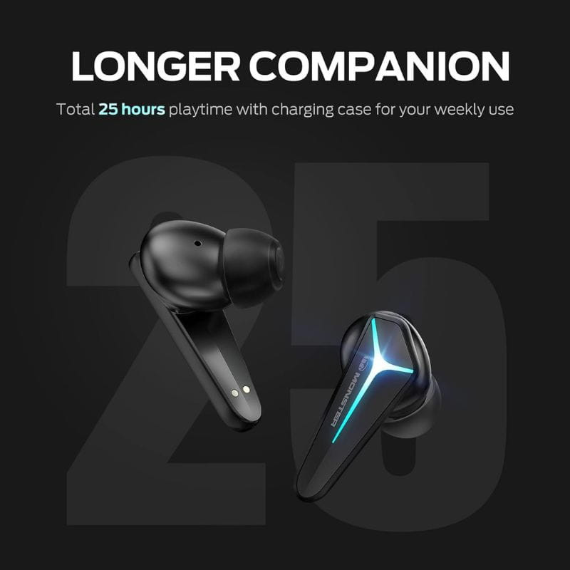 Monster Mission V1 TWS Preto - Auriculares Bluetooth - Item2