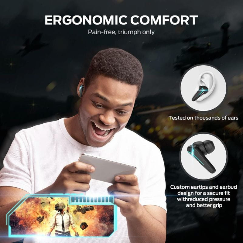Monster Mission V1 TWS Preto - Auriculares Bluetooth - Item1
