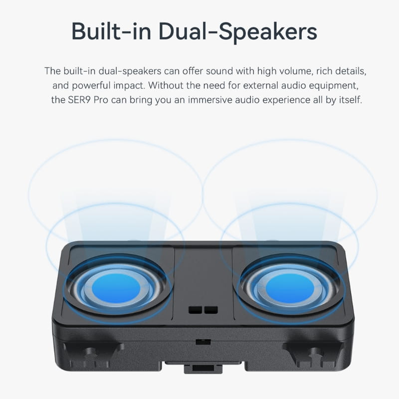 Beelink SER9 Pro AMD Ryzen AI 9 HX 370 32GB/1TB Prata - Item7