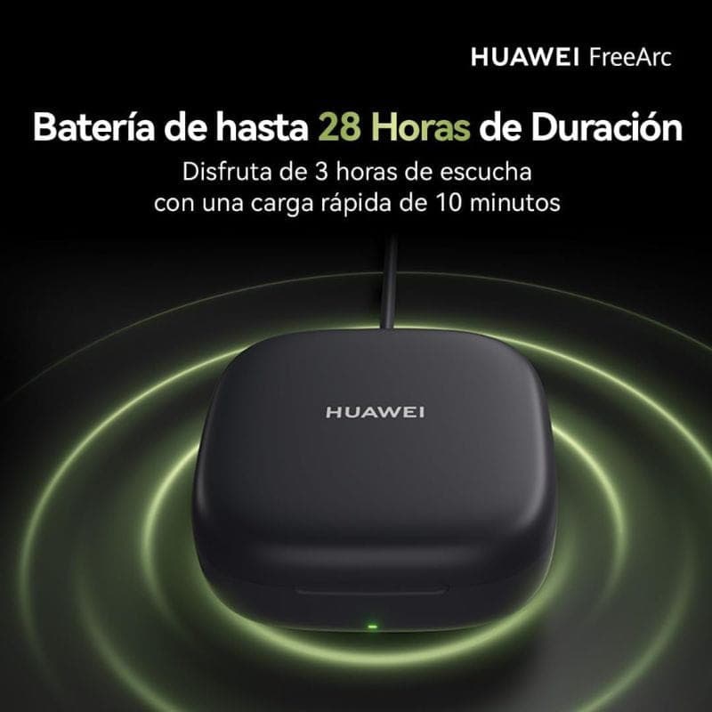 Huawei FreeArc Noir jusqu'à 28 heures d'autonomie