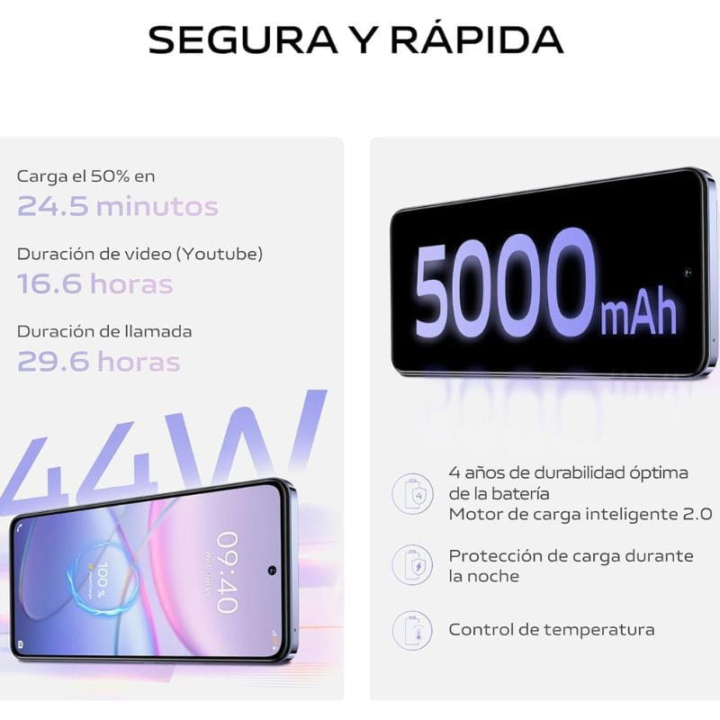 Vivo V40 SE 5G 8GB/256GB Plata - Ítem4