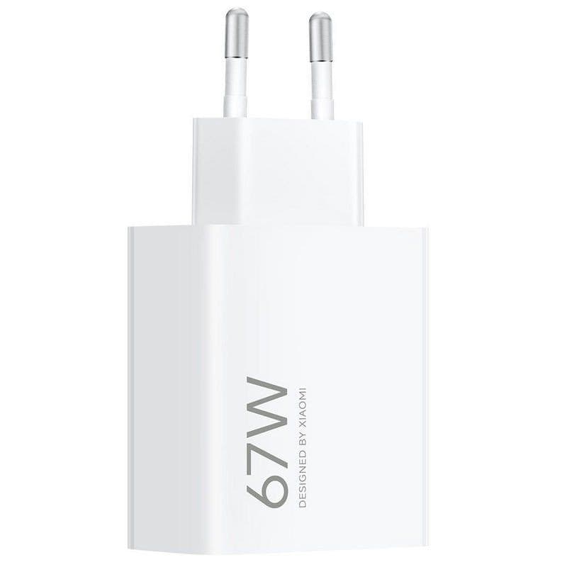 Lateral de Xiaomi Travel Charger HyperCharge USB Tipo A 67W