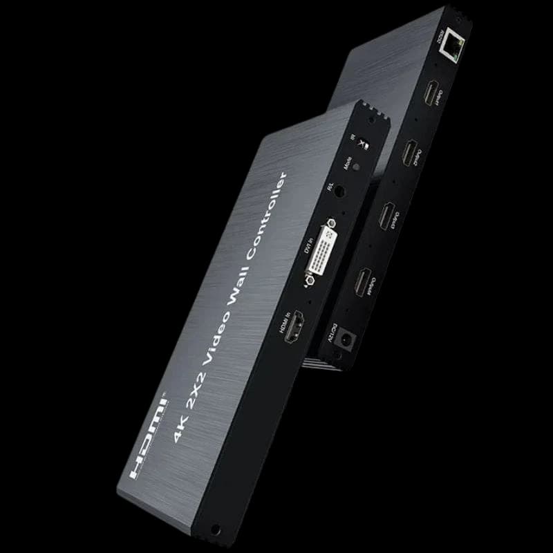 Rullz Qkens - Processador de vídeo wall HDMI DVI 2x2