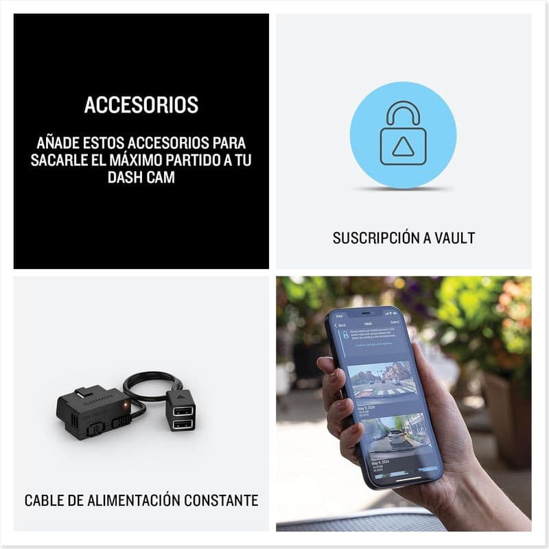 Accesorios de Garmin Dash Cam X110