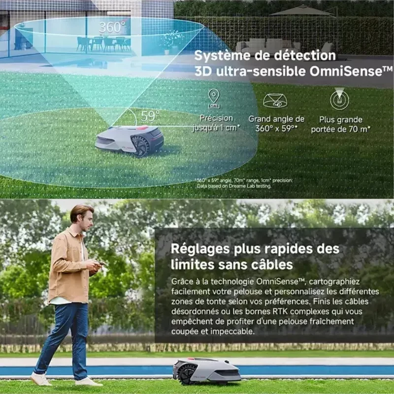 Dreame Mower A1 Pro - Robot tondeuse à Gazon - Ítem5