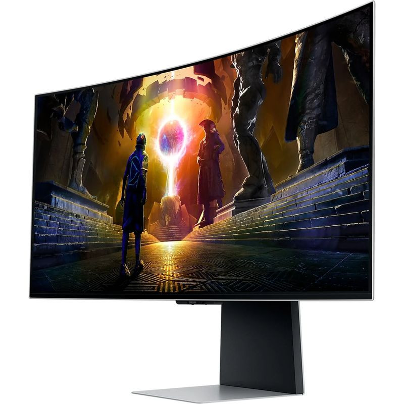 Samsung Odyssey OLED G85SD 34 UWQHD Prata - Item2