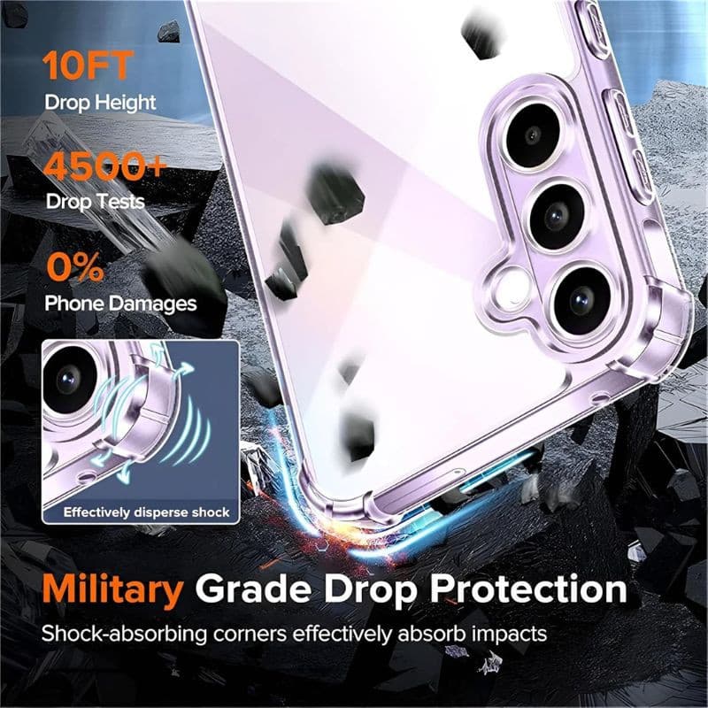 Étui antichoc Premium pour Samsung Galaxy A55 5G Indice de protection