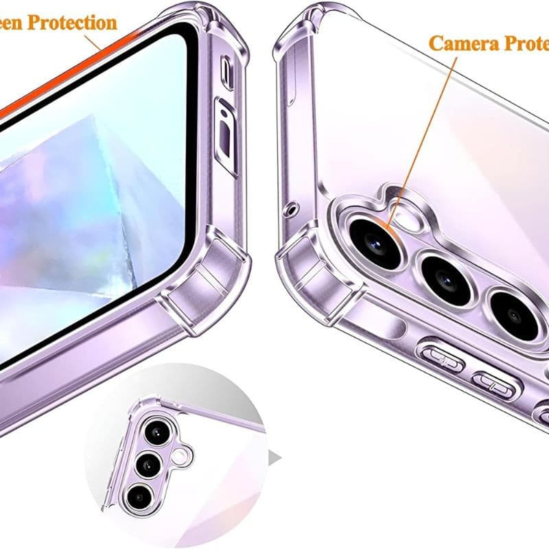 Étui antichoc Premium pour Samsung Galaxy A55 5G  protection de la caméra