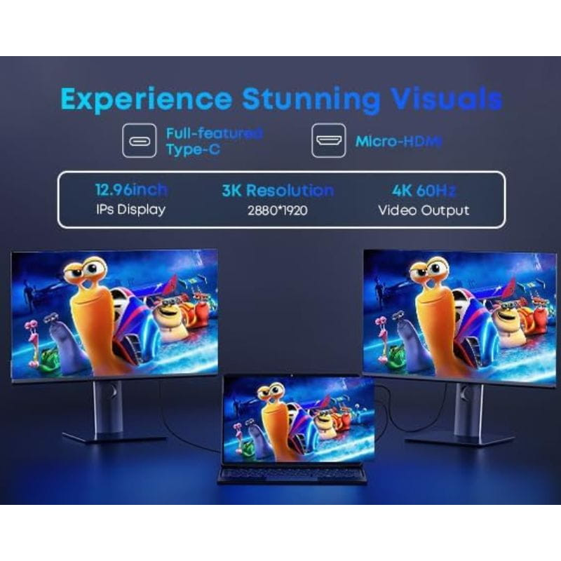 Chuwi Hi10 Max 12.96 12GB/512GB/Win 11 Home Gris - Tablet PC 2 en 1 + Funda Soporte de Regalo - Ítem2