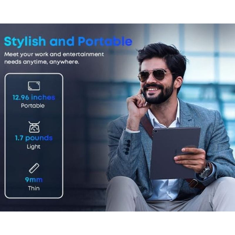 Chuwi Hi10 Max 12.96 12GB/512GB/Win 11 Home Gris - Tablet PC 2 en 1 + Funda Soporte de Regalo - Ítem1