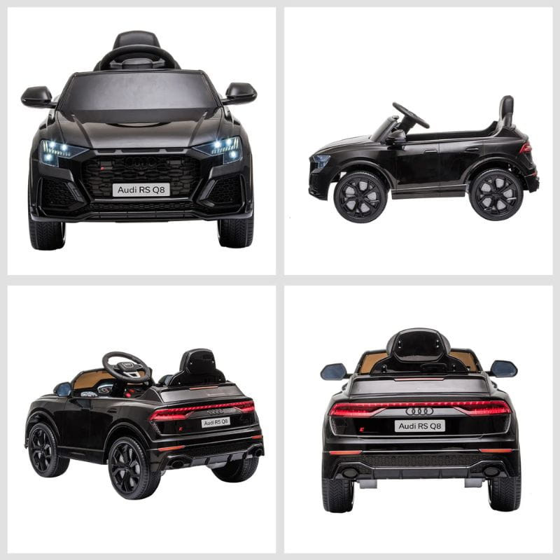  Audi RS Q8 12V Preto - Carro elétrico para crianças - Item6