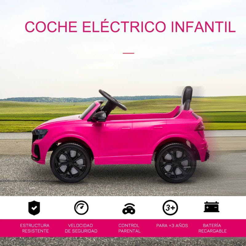 Audi RS Q8 12V Rosa - Coche eléctrico para niños - Ítem5