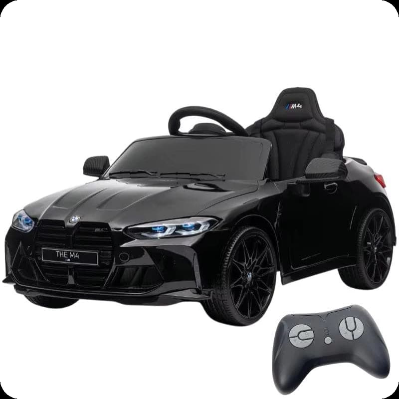 M4 12V Noir - Voiture électrique pour enfants