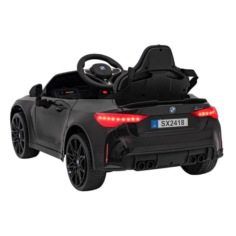 M4 12V Noir - Voiture électrique pour enfants, vue arrière