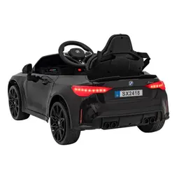 M4 12V Noir - Voiture électrique pour enfants, vue arrière