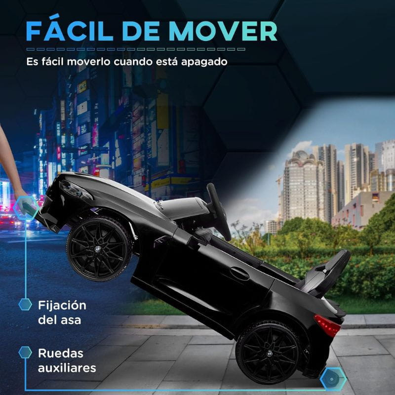 M4 12V Negro - Coche eléctrico para niños - Ítem3